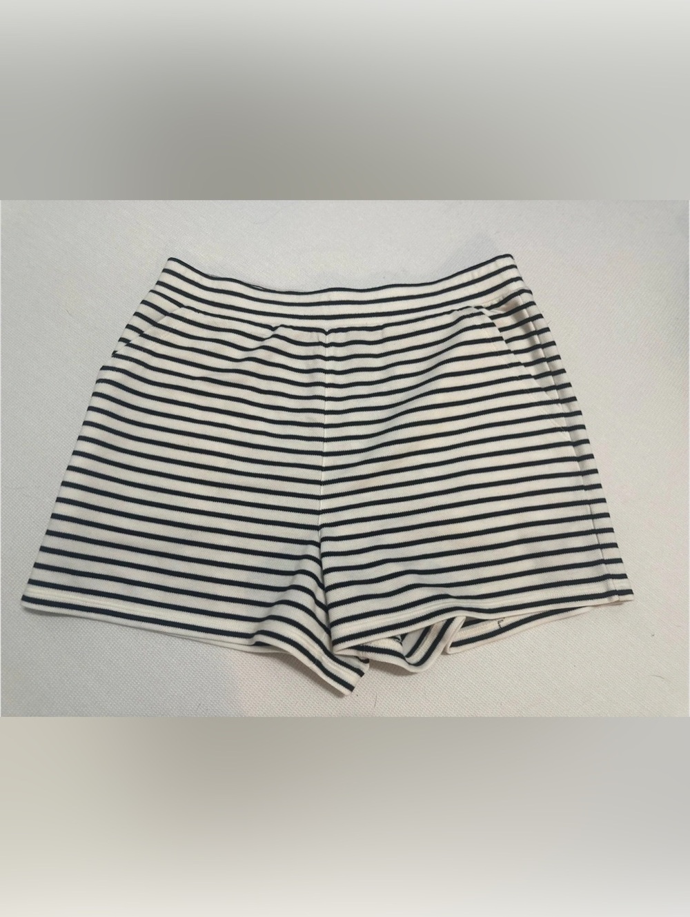 Veronica Beard Brighton Striped Shorts